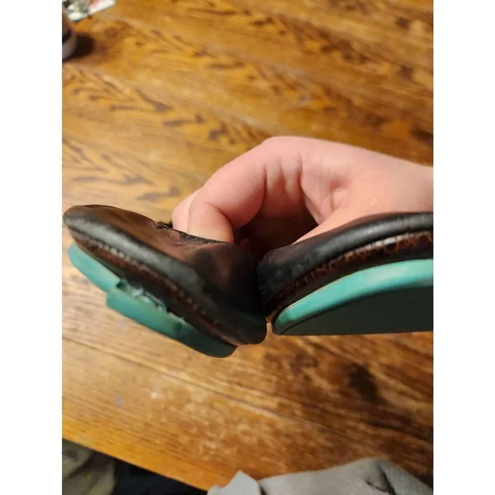 Tieks black ballet flats sz 7